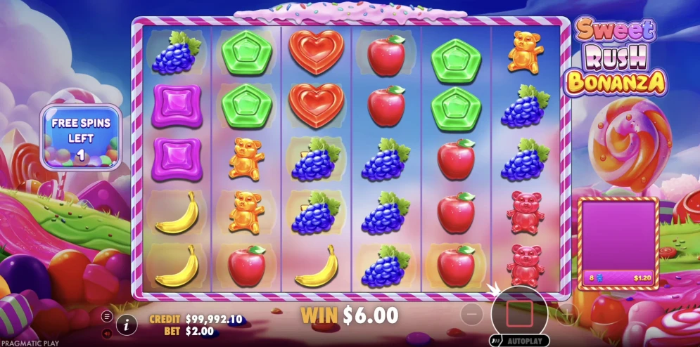 Sweet Rush Bonanza Slot