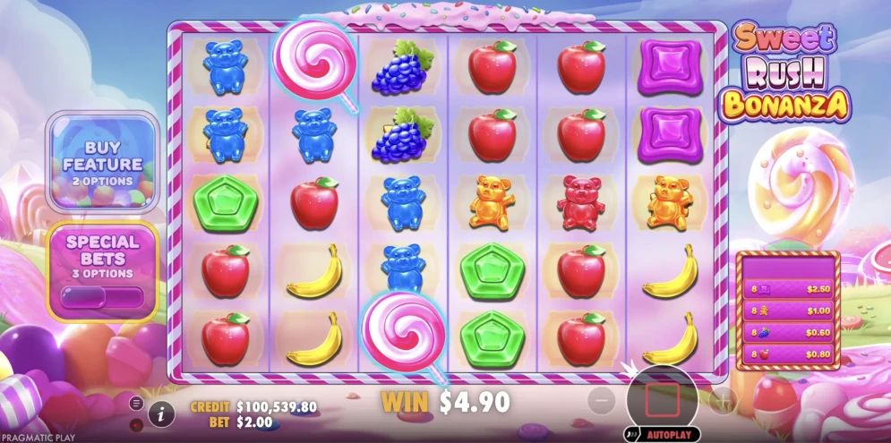 Sweet Rush Bonanza Slot